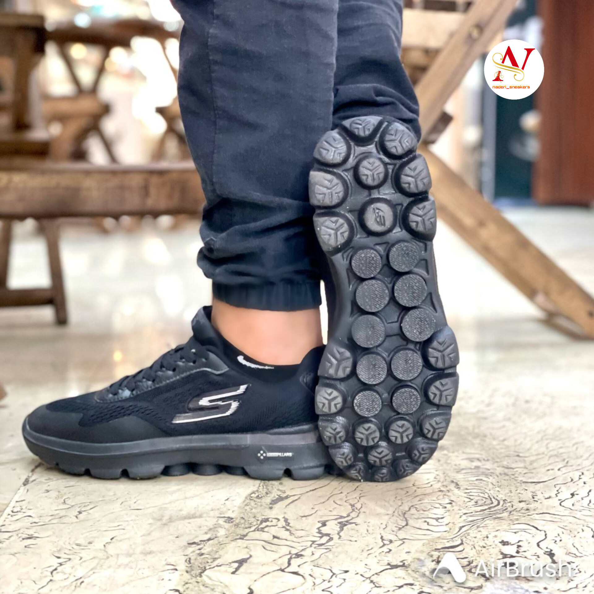 کفش ورزشی اسکیچرز آفباکس مدل 4143