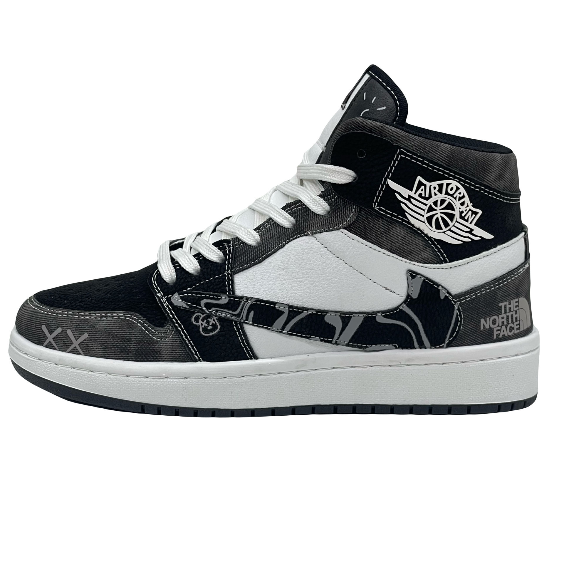 مشکی طوسی سفید