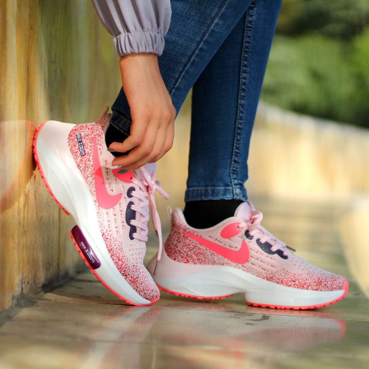 کتونی ورزشی نایک آفباکس مدل 115