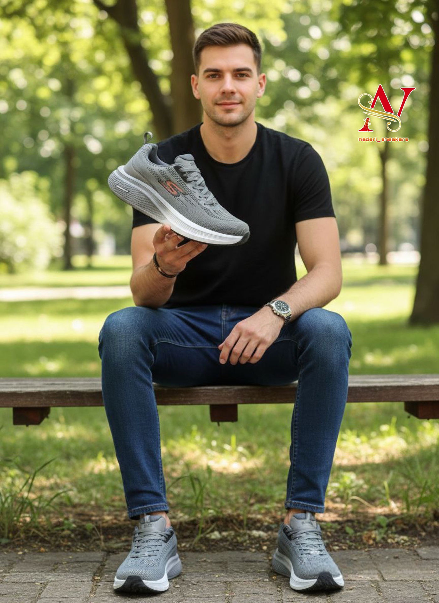 کفش ورزشی اسکیچرز بزرگپا مدل 556