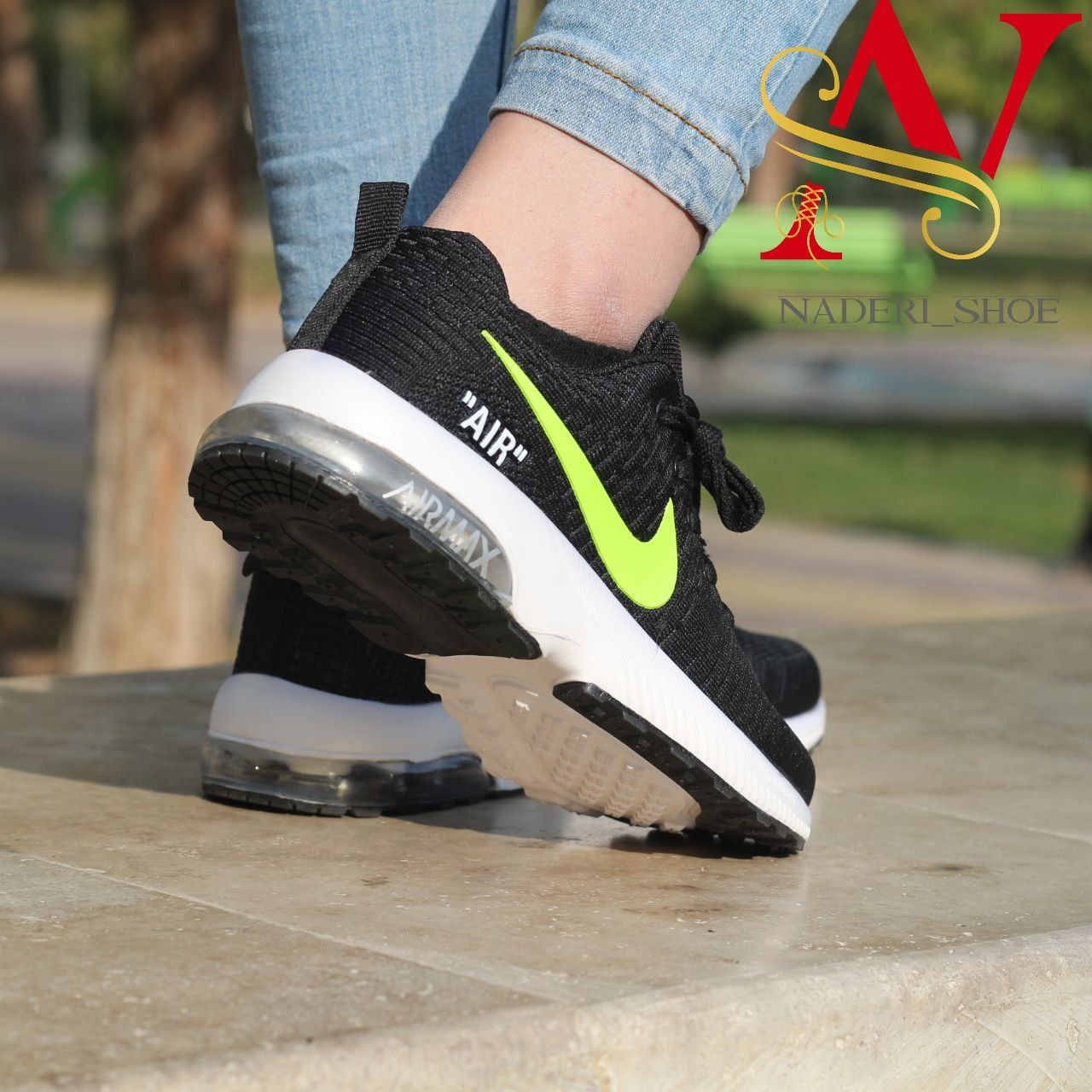 کفش ورزشی نایک آفباکس مدل 1107