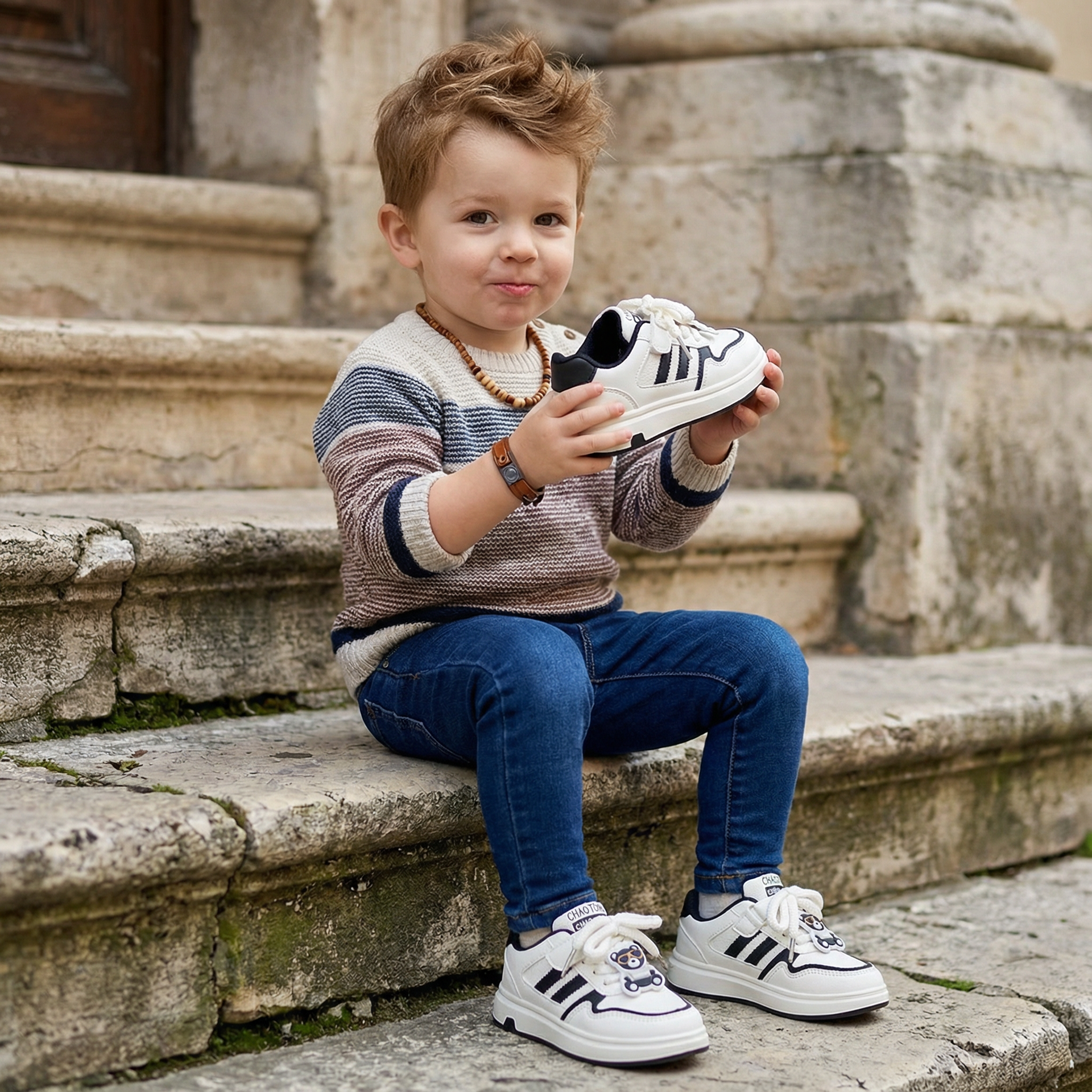 کفش ورزشی بچه گانه مدل 6972